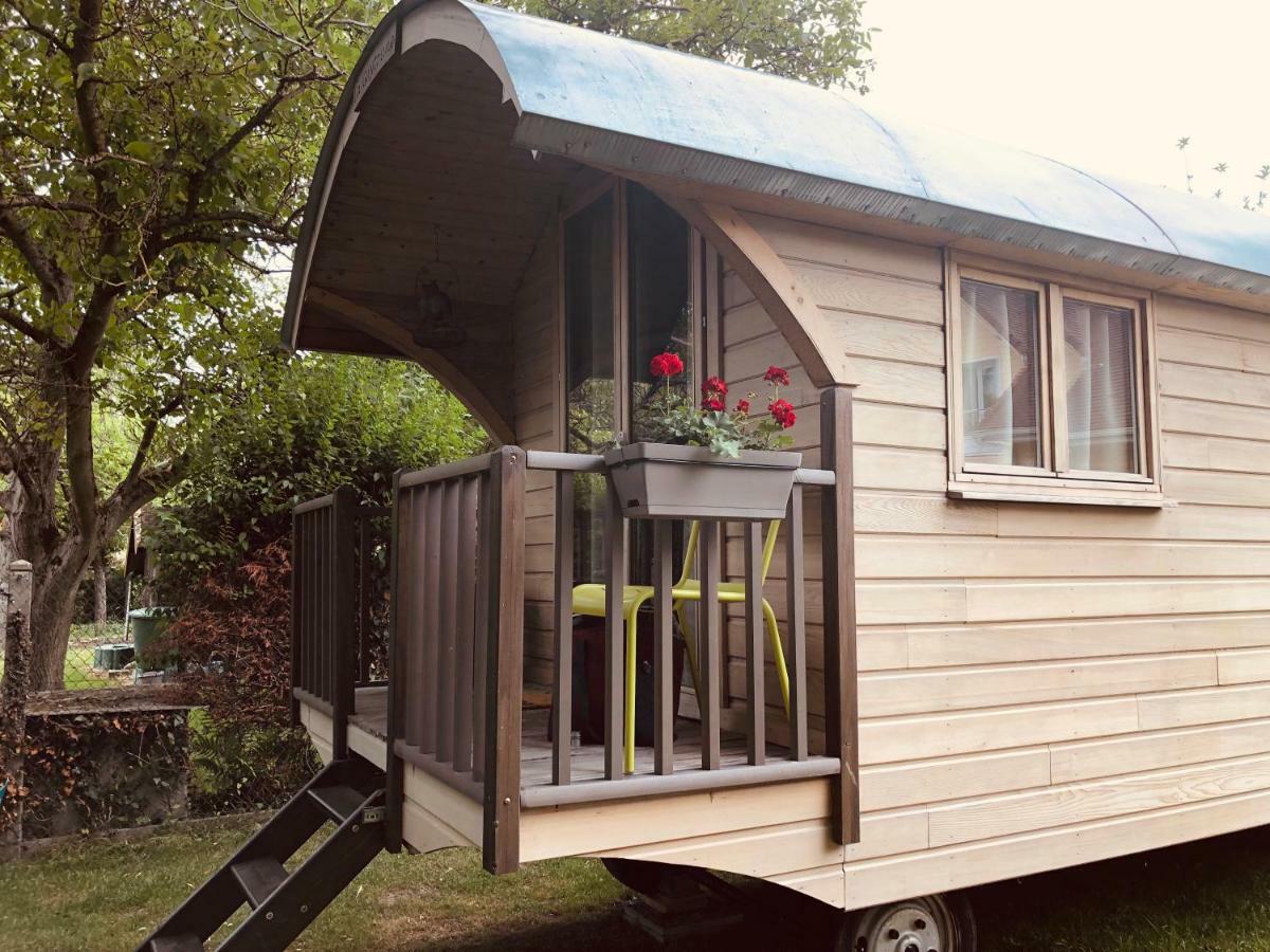 Millygite Chalet-On-Wheels By The River Bagian luar foto